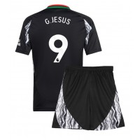 Arsenal Gabriel Jesus #9 Auswärts Trikotsatz Kinder 2024-25 Kurzarm (+ Kurze Hosen)